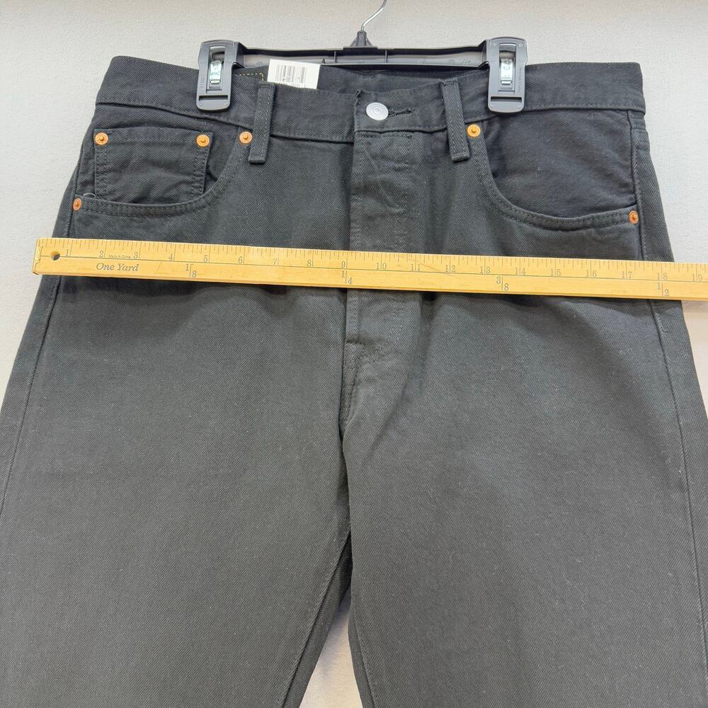Levi's 501XX Big E Men's 33x34 Black Straight Leg Button Fly Preppy Normcore NWT - Picture 13 of 16